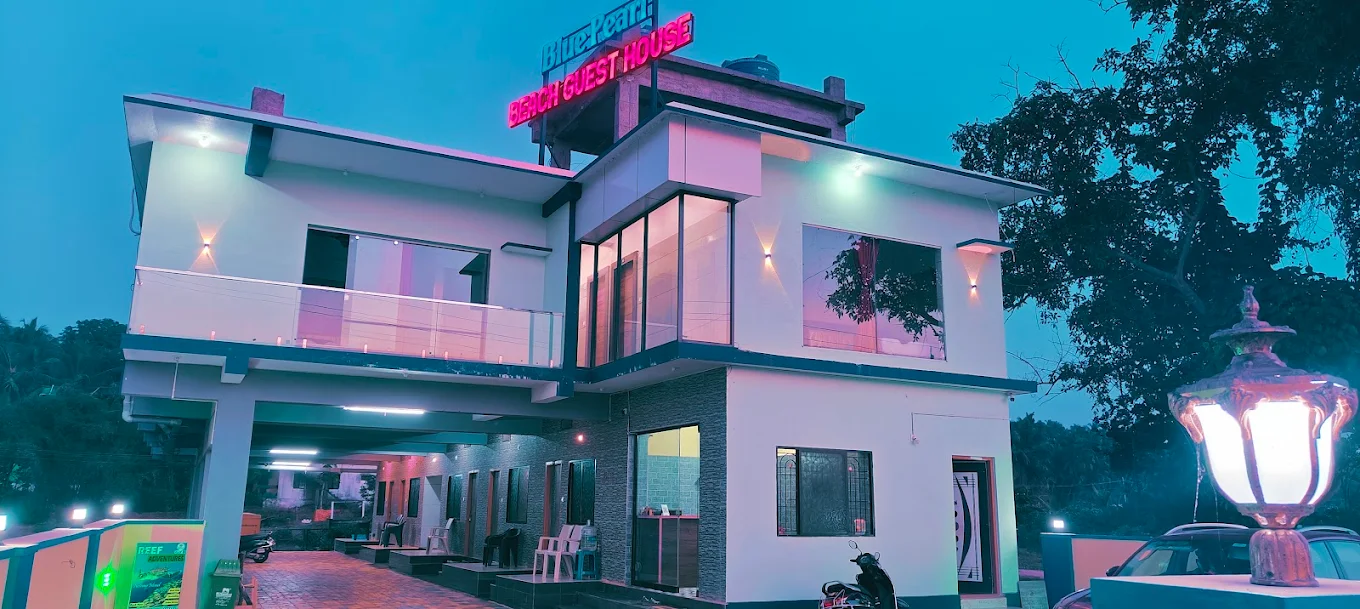 Blue Pearl Guest House Murudeshwara — website and Google Ads project by Dishan Web Wings